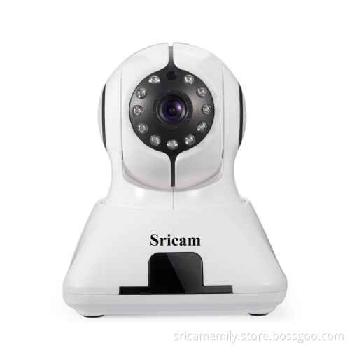 Sricam SP006 OEM/ODM hd 720p indoor baby monitor wireless wifi p2p Full View Camera with NVR